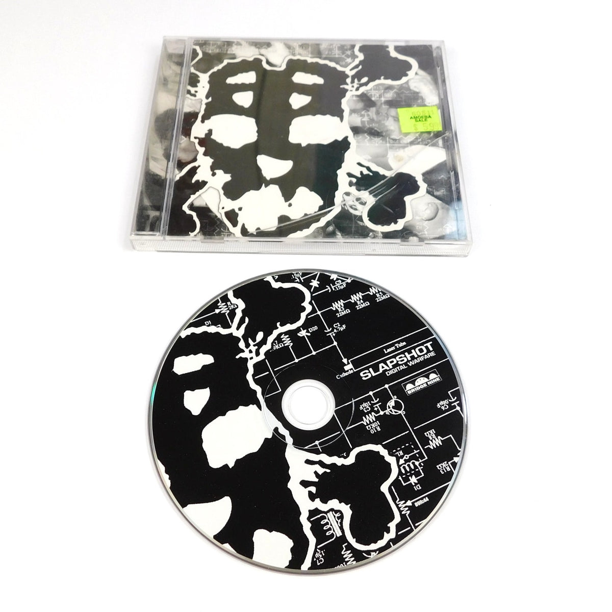 Slapshot Digital Warfare CD 2004 Bridge Nine B9R044 Boston Hardcore Tested