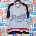 90s Jerzees Athletic Jersey T Shirt - Size XL