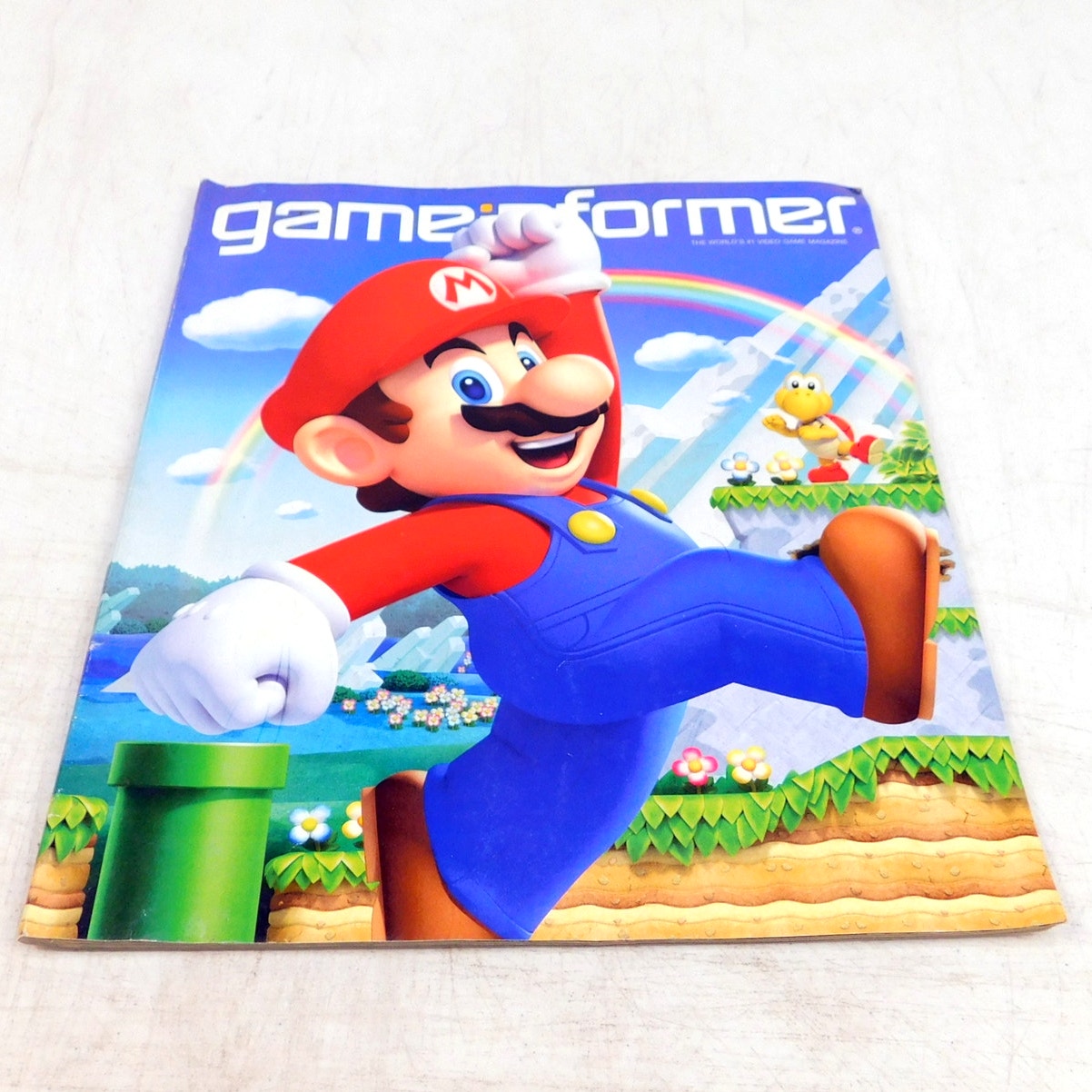 Game Informer Magazine Issue 234 October 2012 New Super Mario Bros Wii U Cover