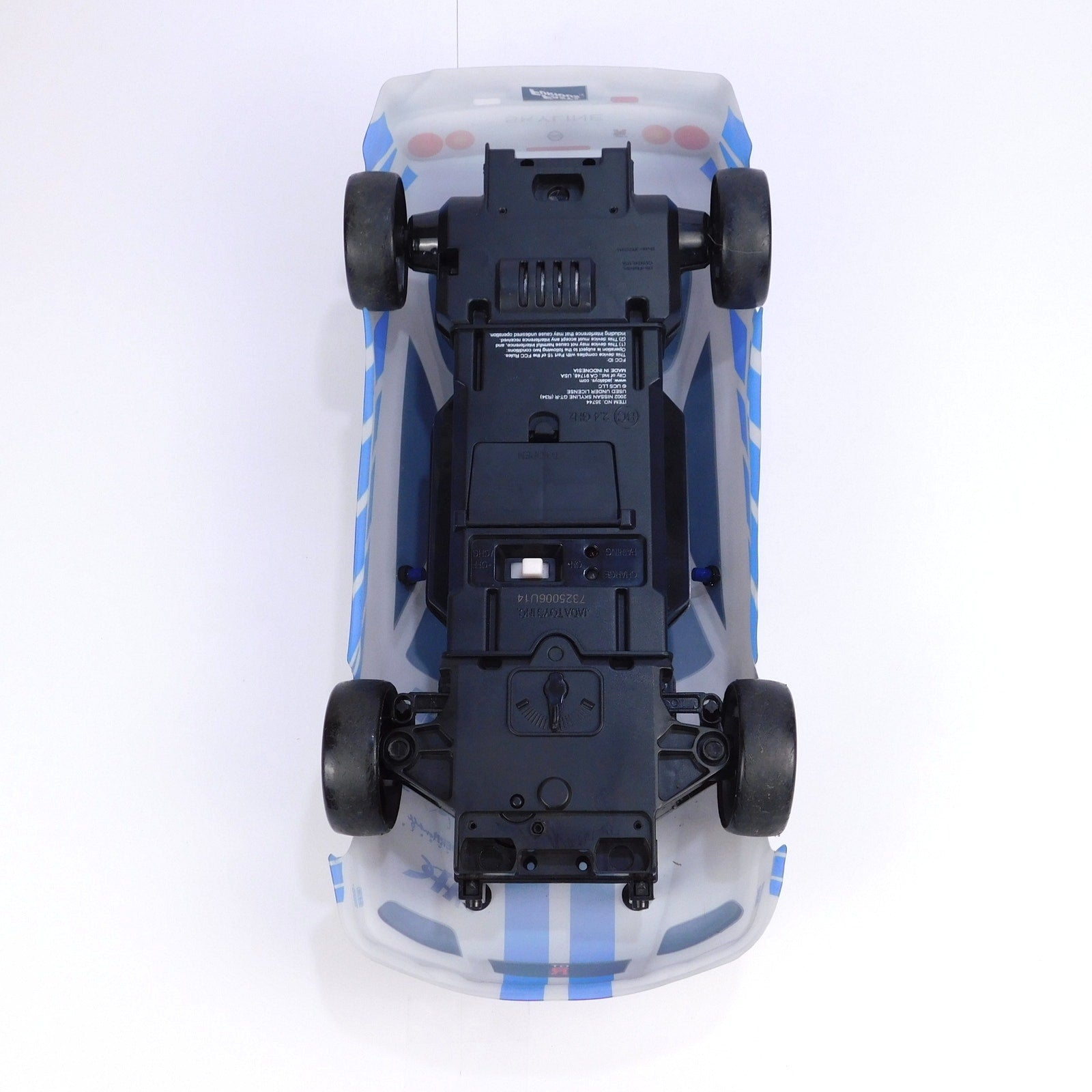 Jada Fast & Furious Nissan Skyline GT-R R34 RC Car 27MHz No Remote Tested Motor