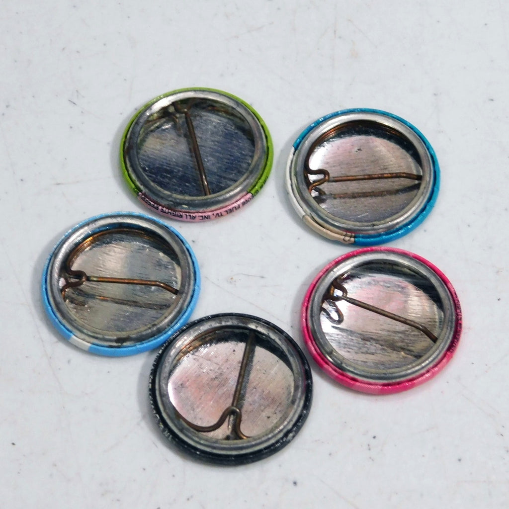 Fuel TV Pinback Buttons - Set of 5 - 3/4" diameter