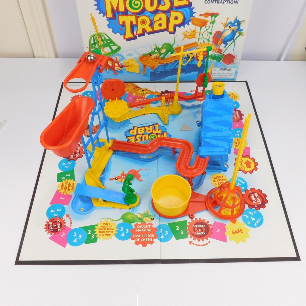 1999 Mouse Trap Milton Bradley Board Game Complete CIB Instructions Vintage