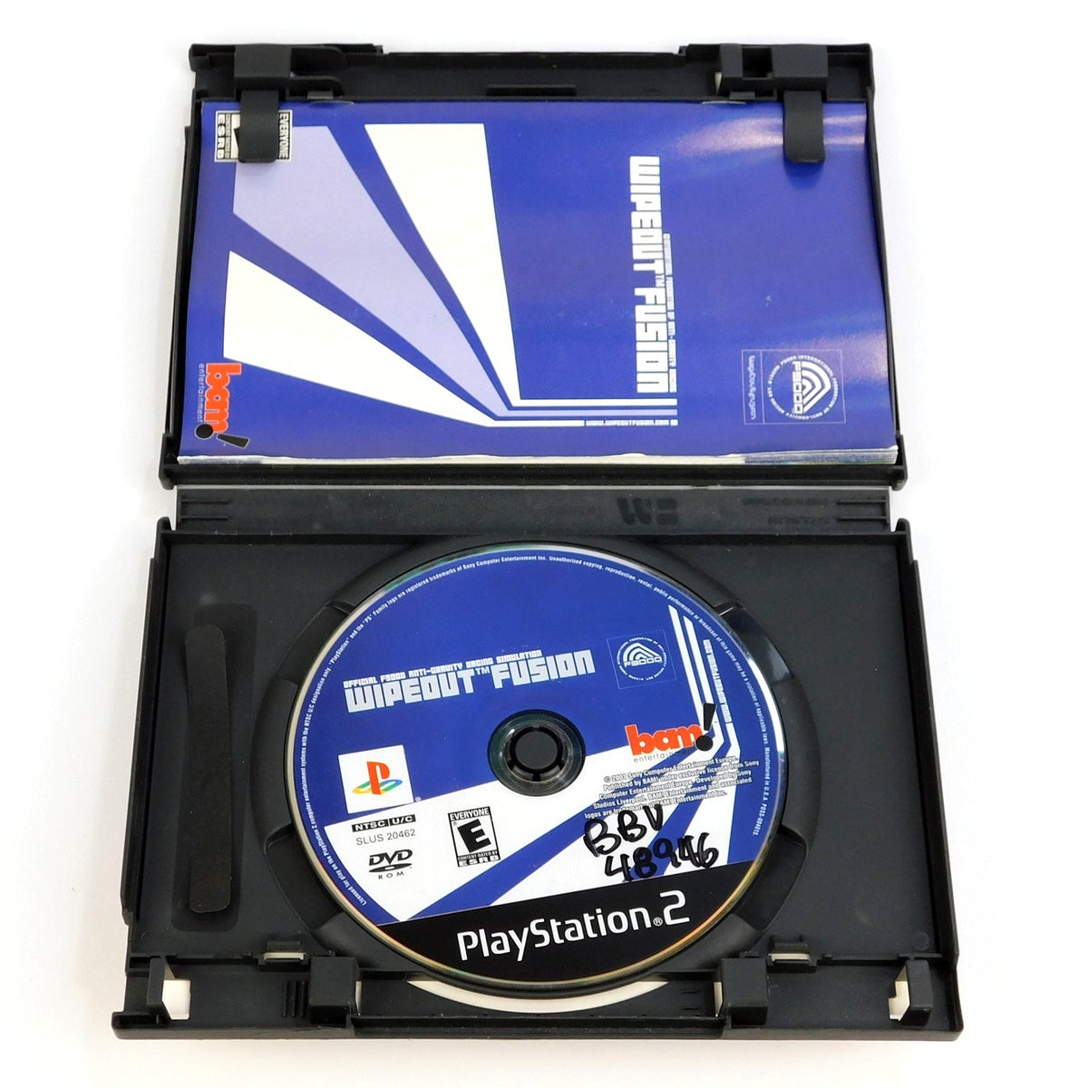 Wipeout Fusion PS2 PlayStation 2 CIB Manual Blockbuster Case Tested Working