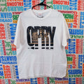 Nashville Grand Ole Opry Spellout T Shirt Size L White Graphic Tee Country TN