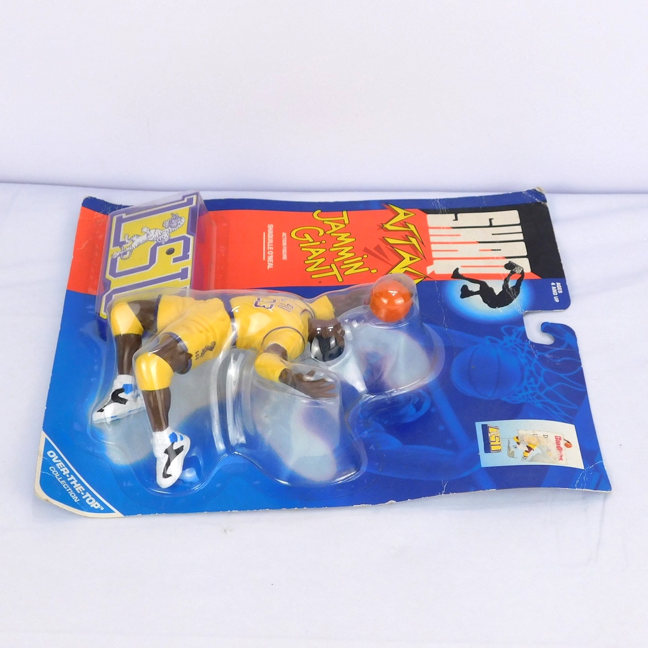 Vintage Shaq Attaq Jammin Giant LSU Figure Kenner Sealed 1993 Shaquille O'Neal