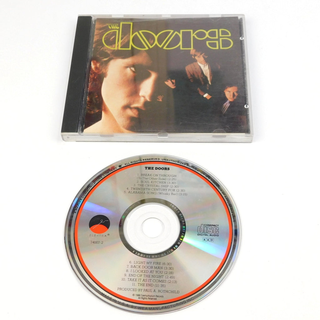 The Doors Self Titled CD 1988 Reissue Tested Elektra 74007-2
