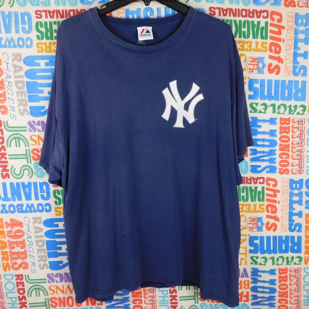 Majestic NY Yankees Masahiro Tanaka Jersey T Shirt - Size 2XL