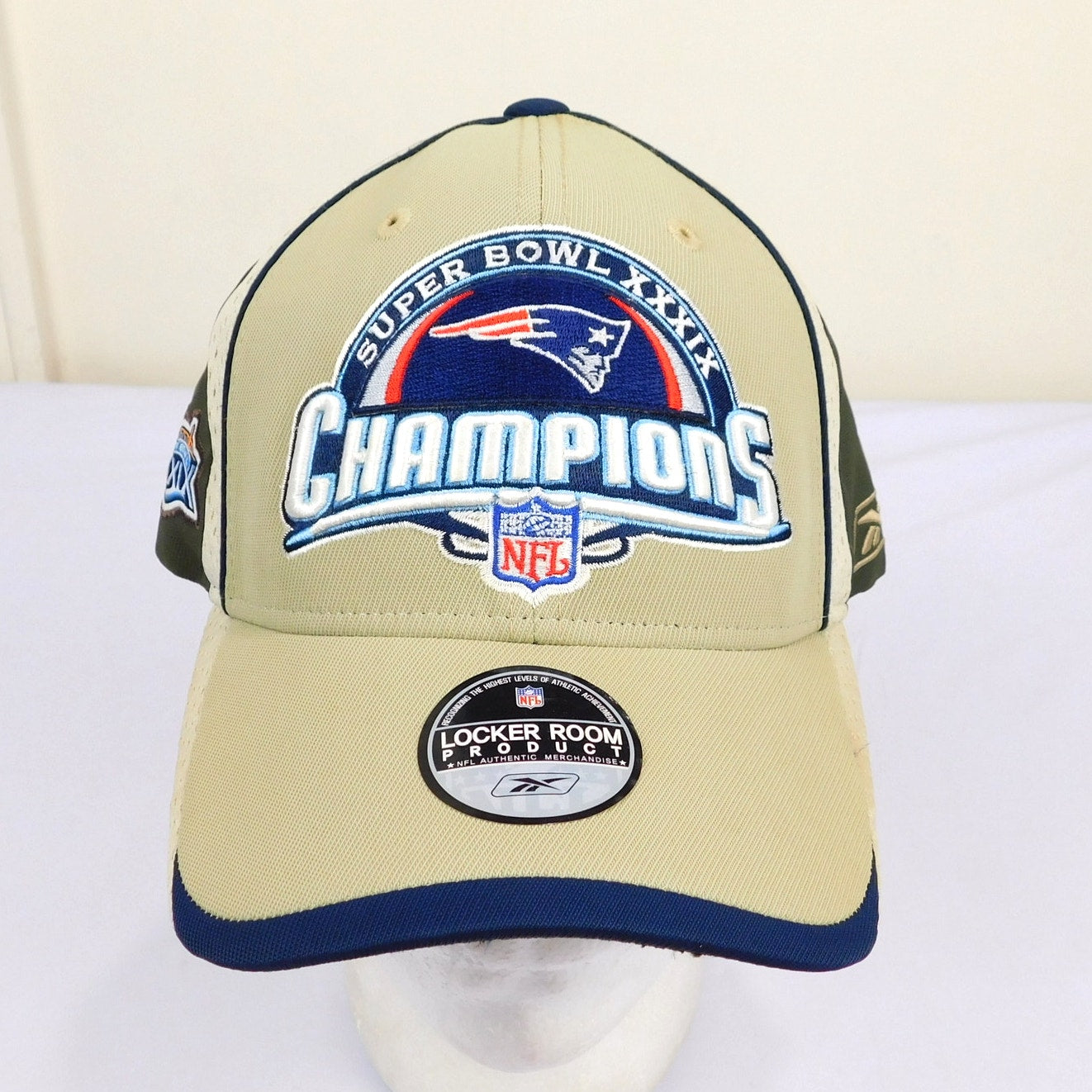 2005 New England Patriots Super Bowl 39 Champs Hat - Adjustable, NWT