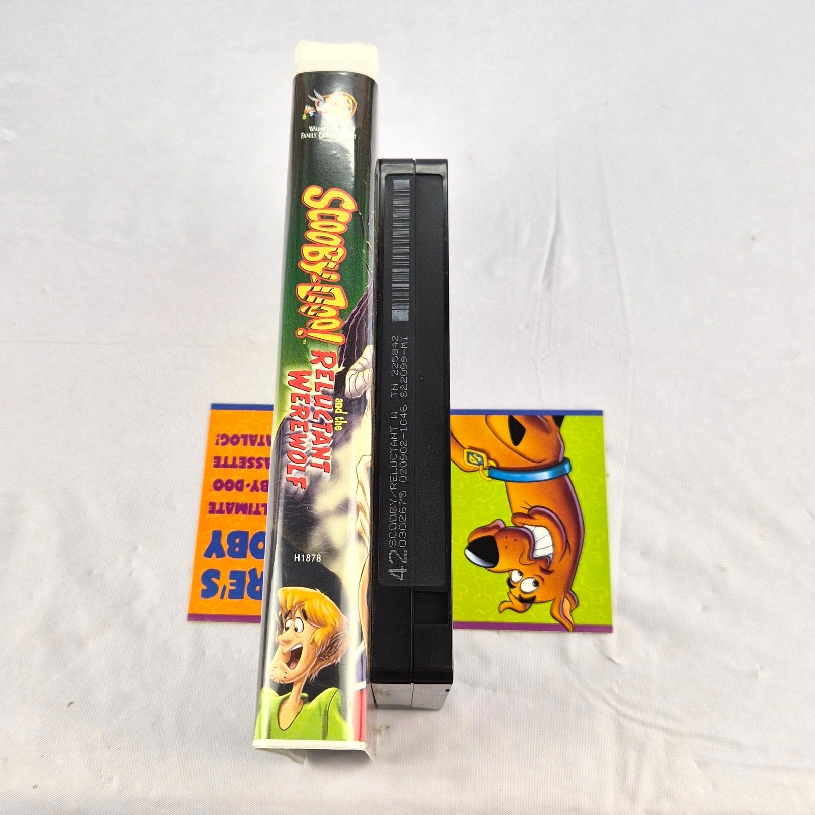 Scooby Doo And The Reluctant Werewolf VHS Tested Clamshell 2002 Warner Bros