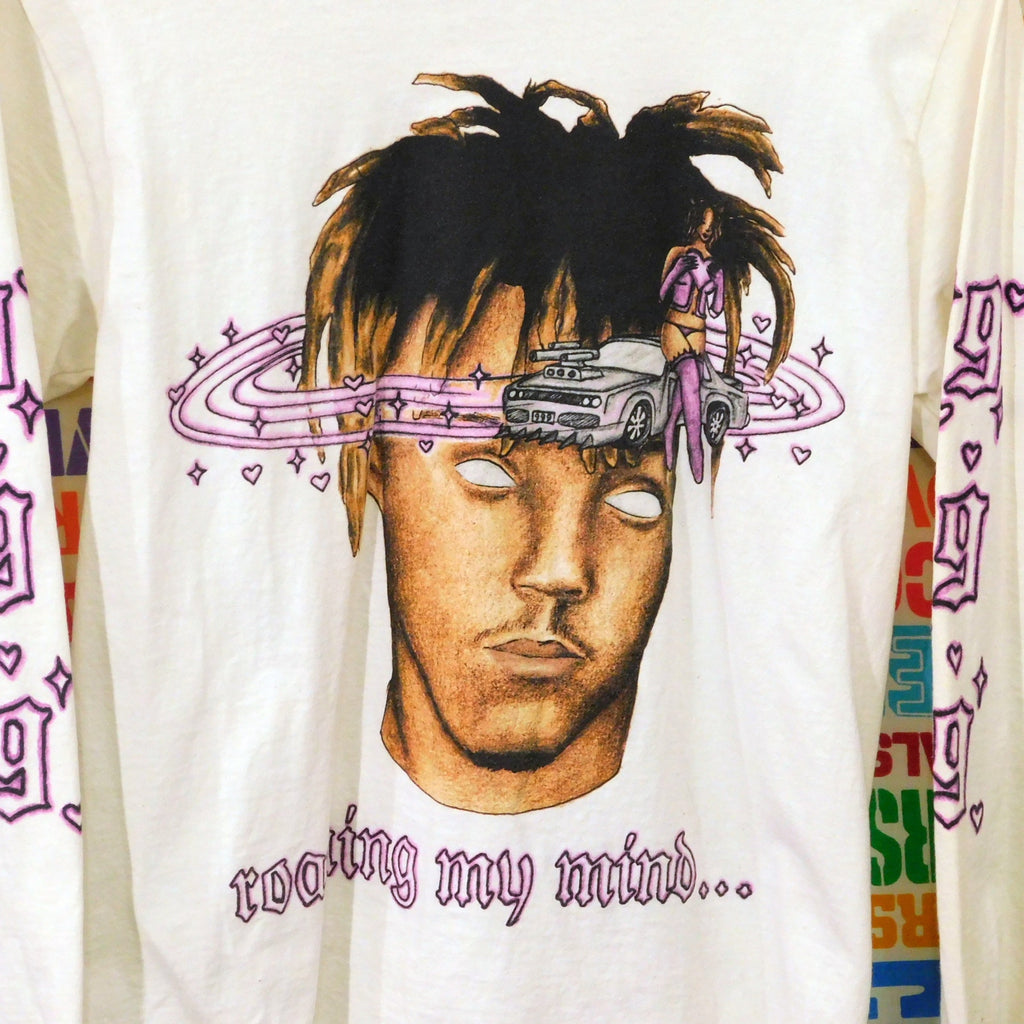 Juice Wrld Roaming My Mind Long Sleeve Shirt - Size S