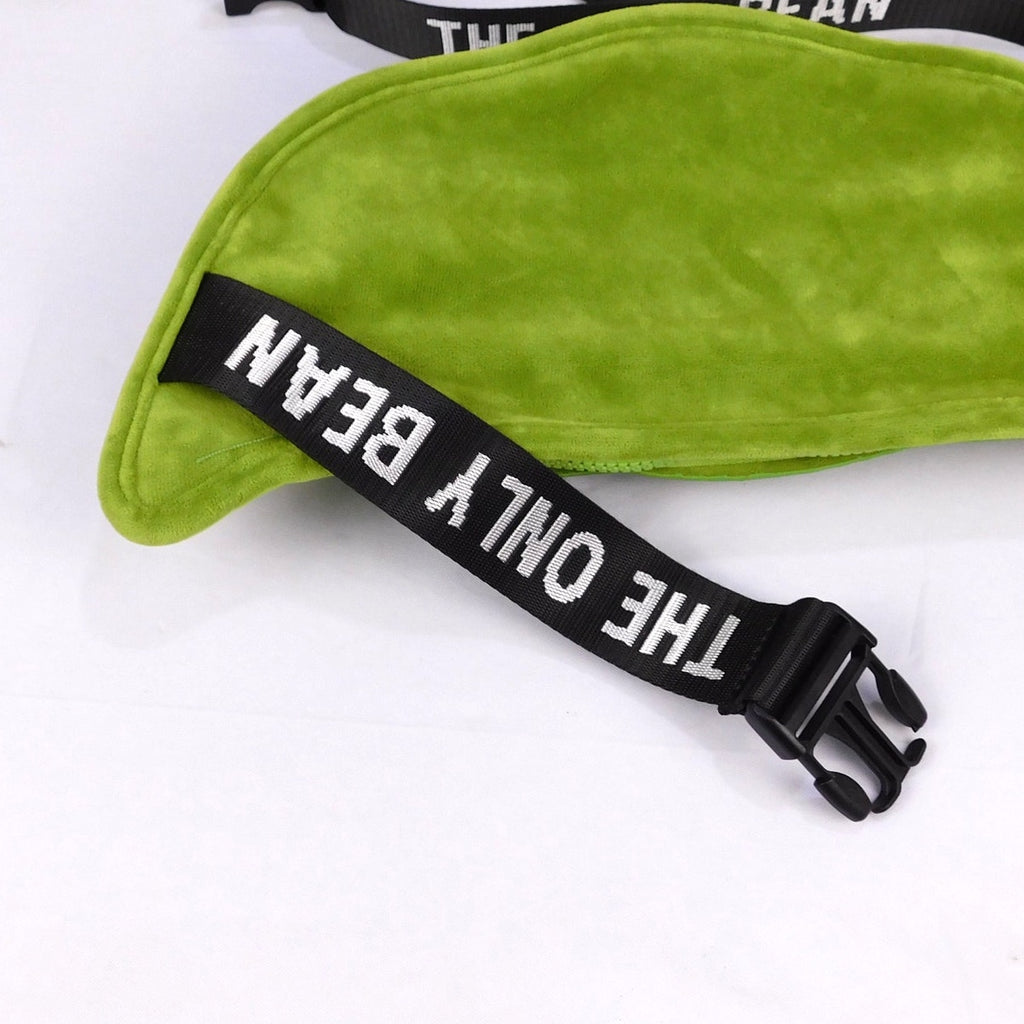 The Only Bean Edamame Fanny Pack Belt Bag New With Tags 15x6x3 Adjustable Strap