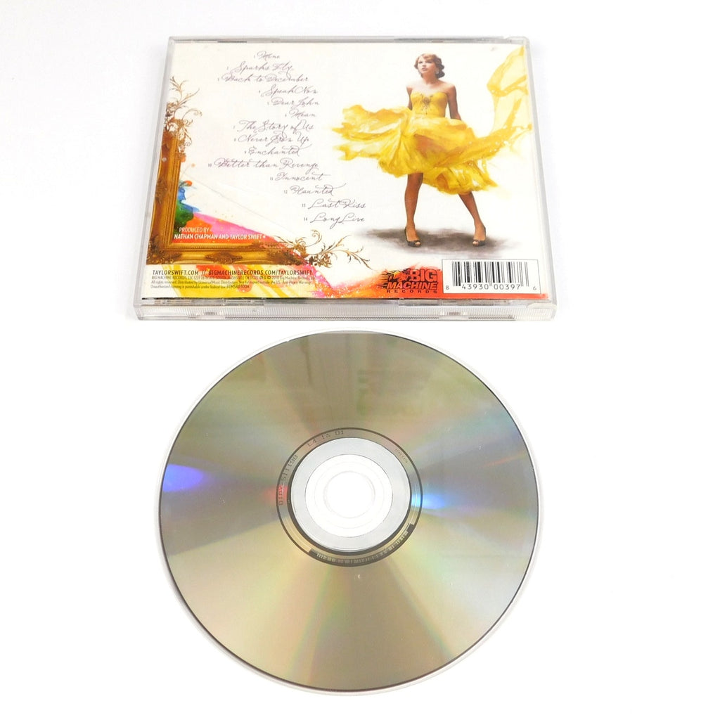 Taylor Swift Speak Now CD 2010 Tested Big Machine Original 14 Track BTMSR0300A