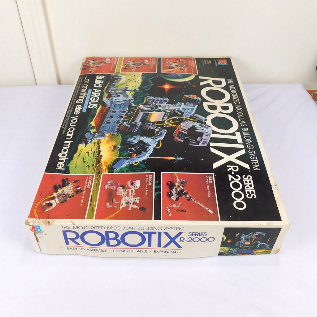 Milton Bradley Robotix R-2000 Set 4432 ARGUS No Figure 99% Complete 1985 Retro