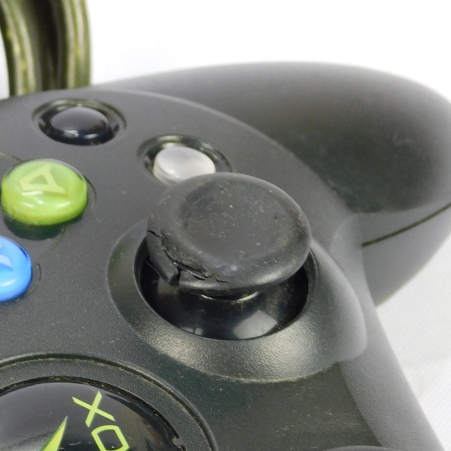 Microsoft Original Xbox Controller S Fully Tested w/ Breakaway Cable X08-69873