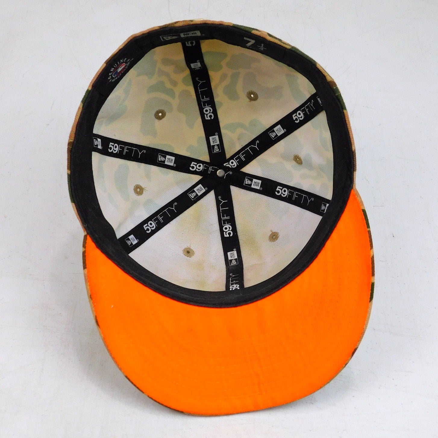New Era Boston Red Sox 2004 World Series Duck Camo Fitted Hat - Size 7 1/4