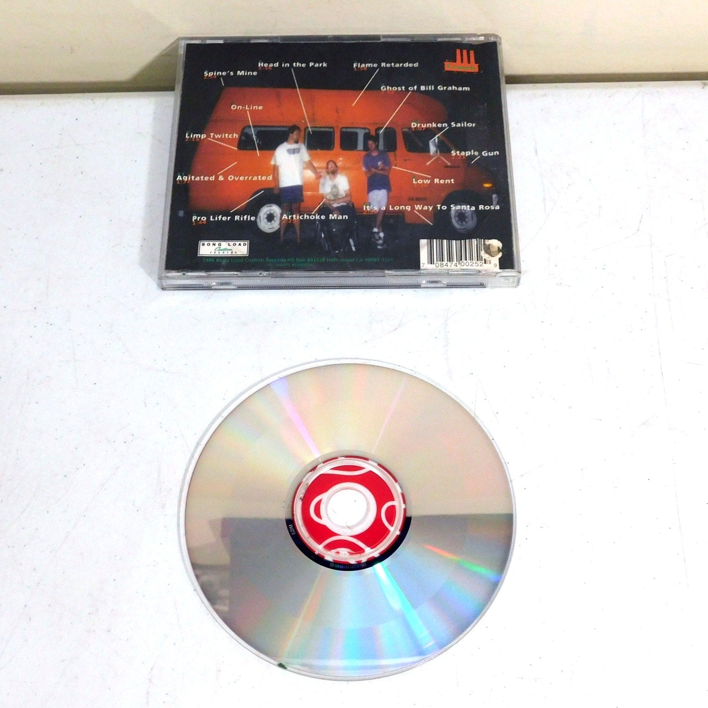 Crutch Sold By Weight CD Tested 1995 Bong Load Records BL25