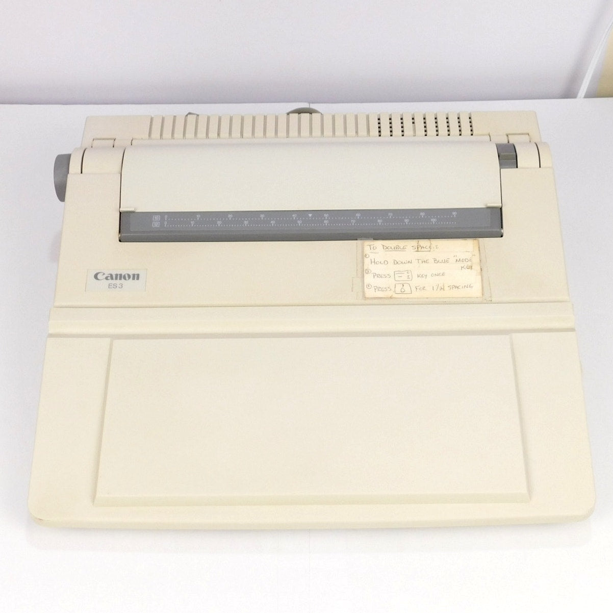 Canon ES3 Electronic Typewriter Word Processor Fully Tested w/ Ink Ribbon V008