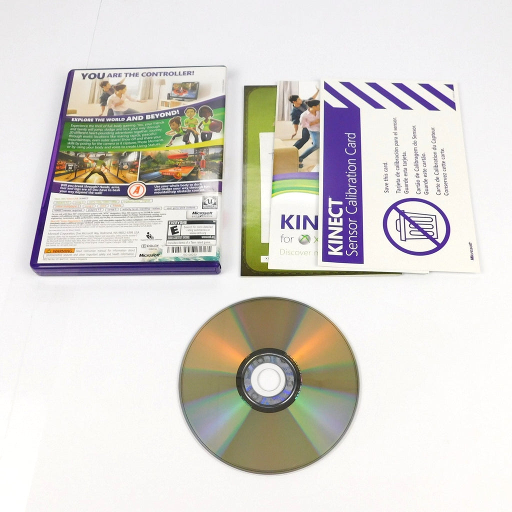 Kinect Adventures Microsoft Xbox 360 Tested Working Complete CIB