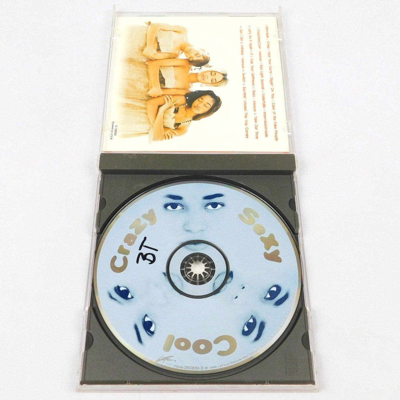 TLC CrazySexyCool CD 1994 Tested LaFace Records 73008-26009-2