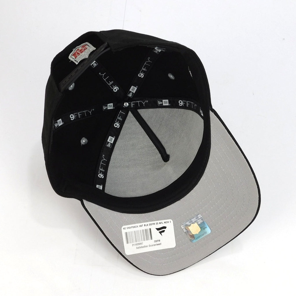 New England Patriots New Era 2025 AFC Champions Locker Room Hat - OSFA, NWT