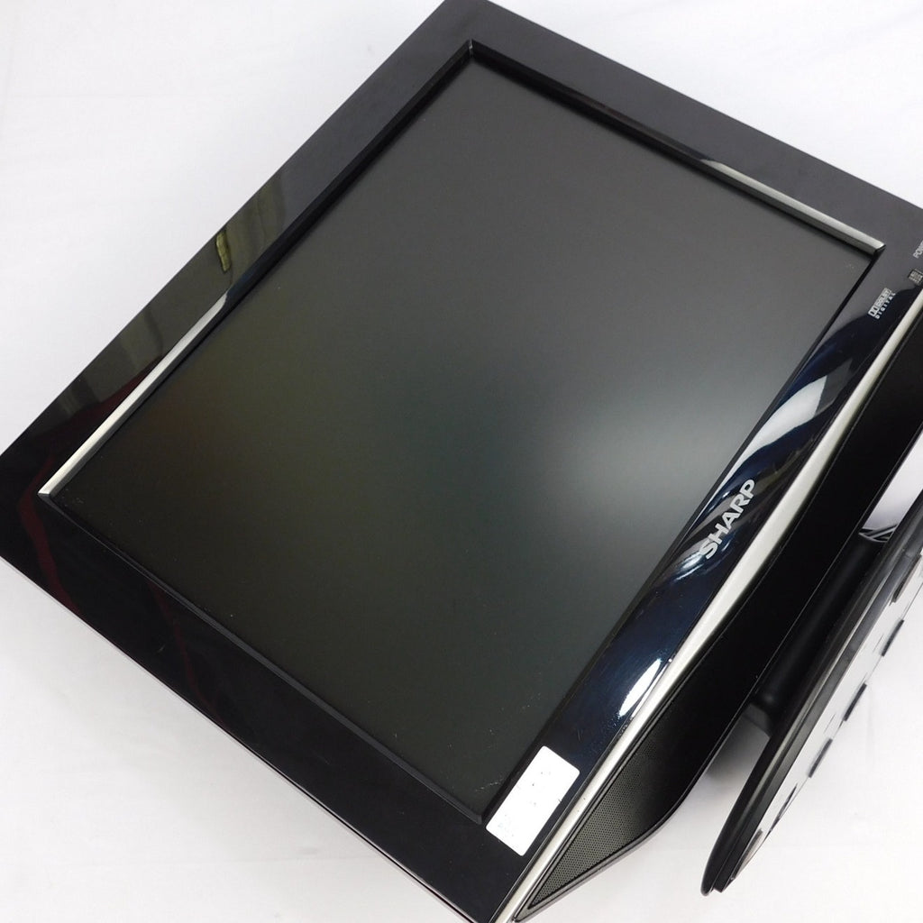 Sharp LC-15SH7U LCD TV Tested Working With Remote 15 Inch Retro Gaming EDTV 4:3