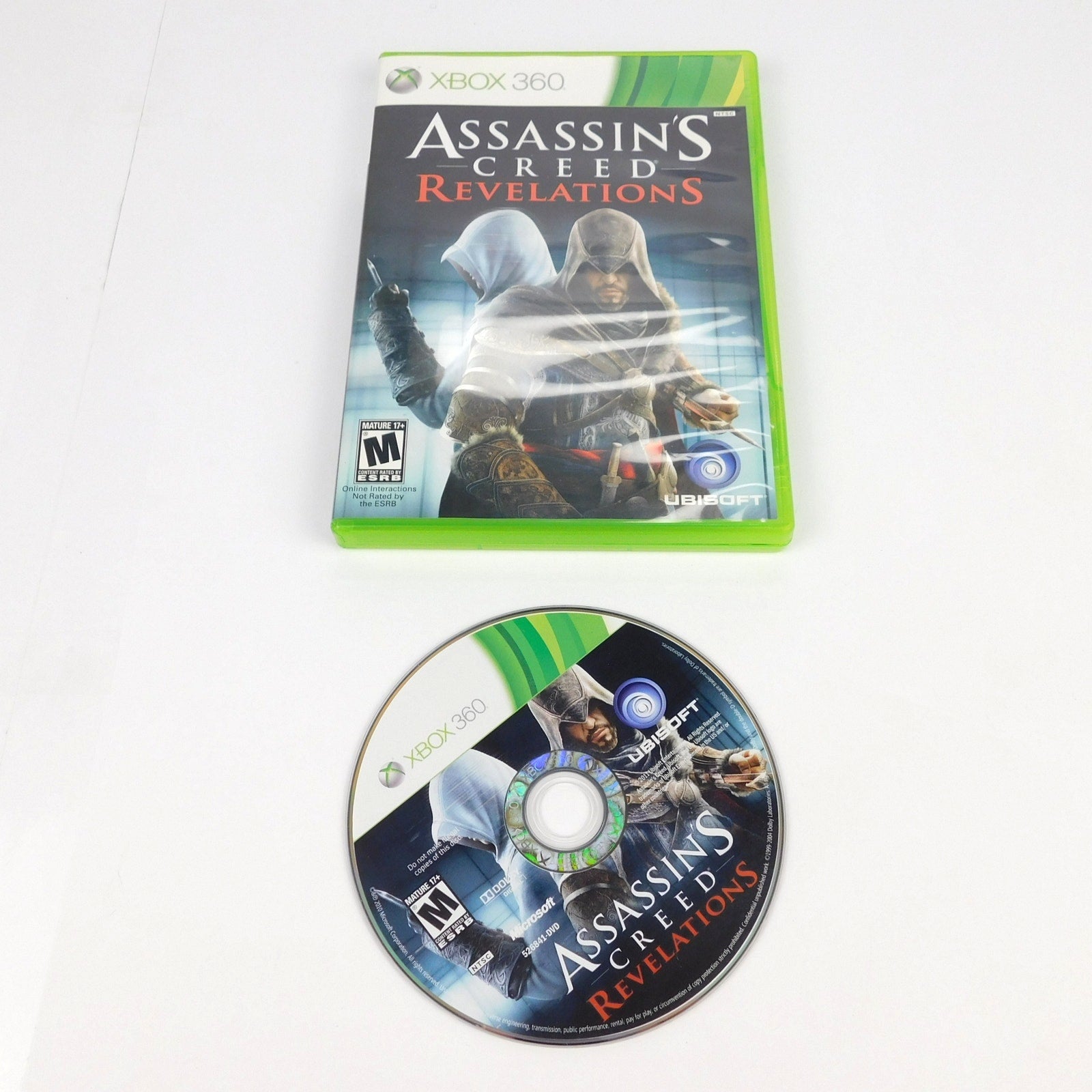 Assassins Creed Revelations Microsoft Xbox 360 Tested Game And Case No Manual