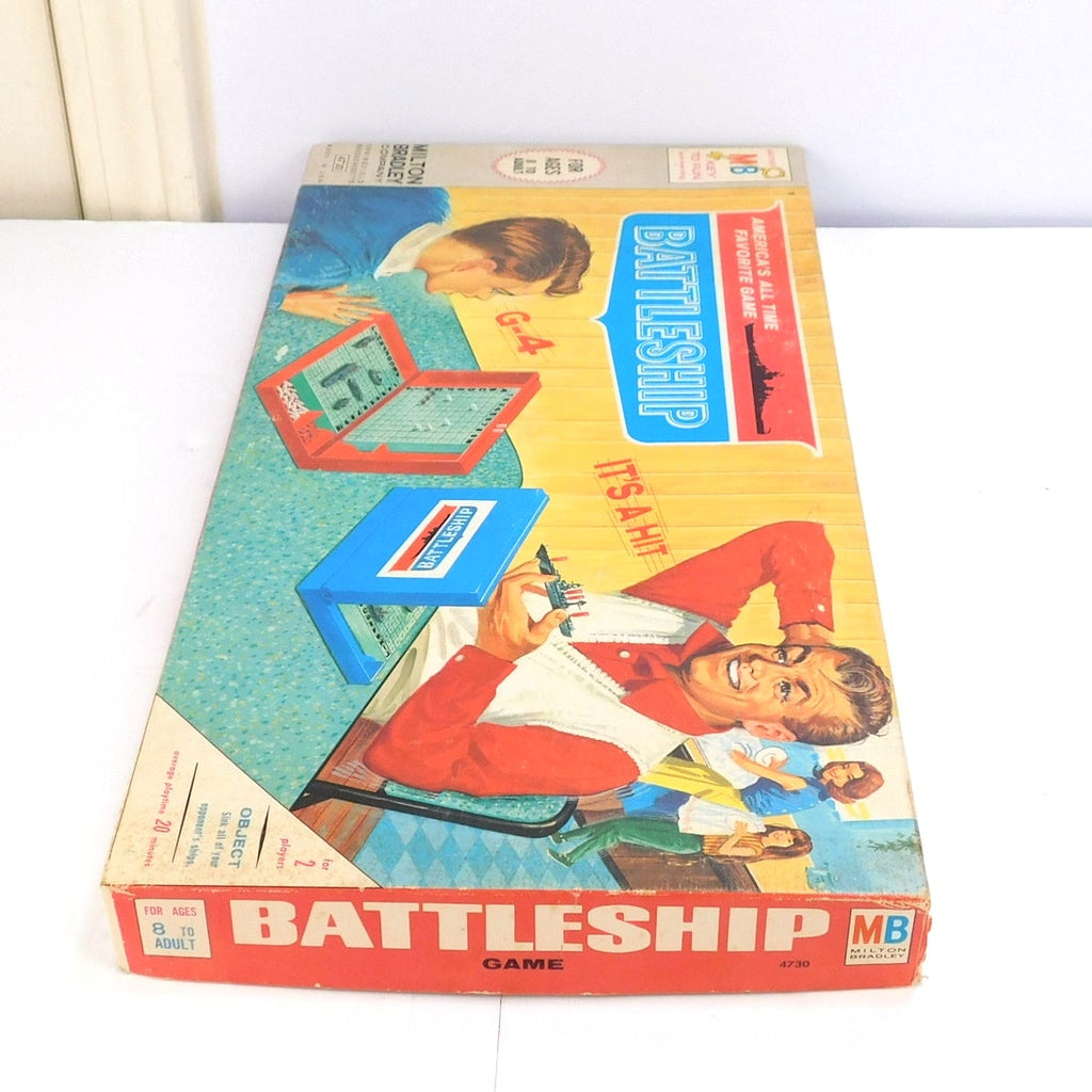 Vintage 1967 Milton Bradley Battleship Board Game 4730 Complete Original Box