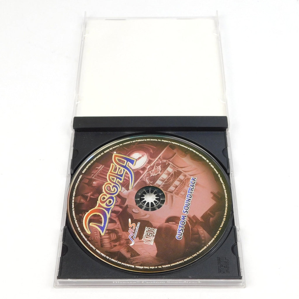 Disgaea Custom Soundtrack CD Tested 2008 Nippon Ichi Software D09SD-CD001