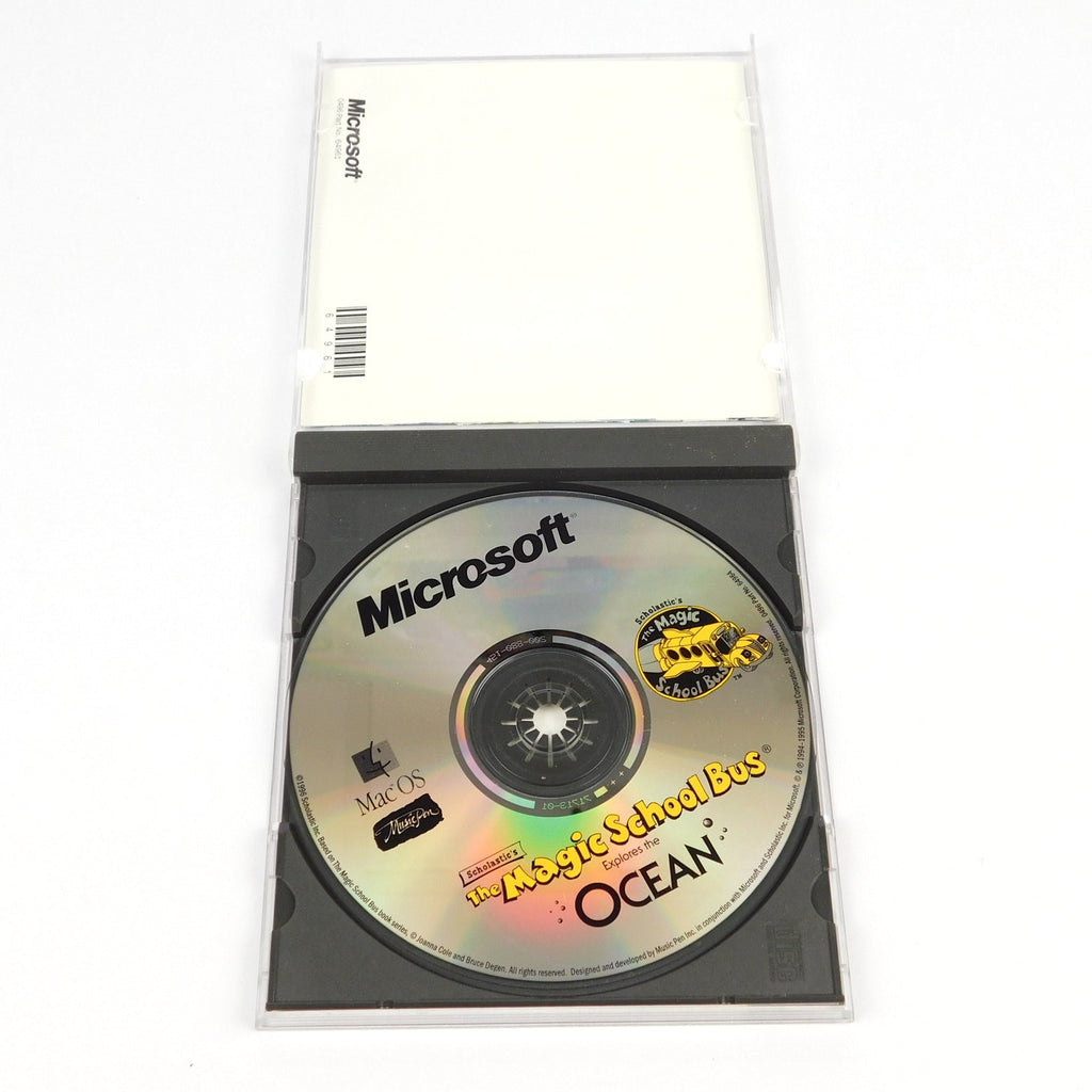 The Magic School Bus Explores the Ocean Mac OS CD-ROM Microsoft Scholastic 1996