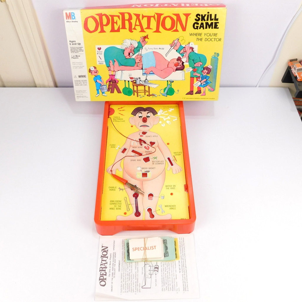 2003 Milton Bradley Operation Board Game Complete Tested Working CIB