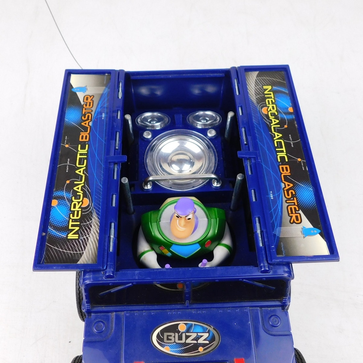 Vintage Buzz Lightyear Intergalactic Blaster RC Truck Tested No Transmitter 2004