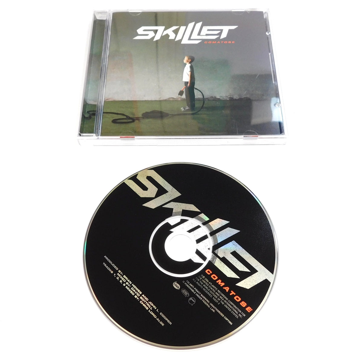 Skillet Comatose CD 2006 Atlantic Lava 94537-2 Christian Hard Rock Tested