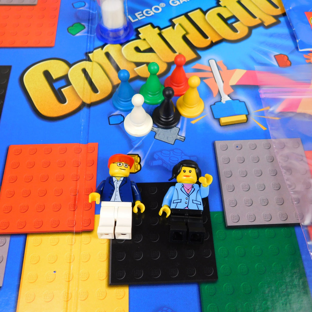 Lego Constructionary Charades Board Game 2003 Complete In Box Roseart 08539