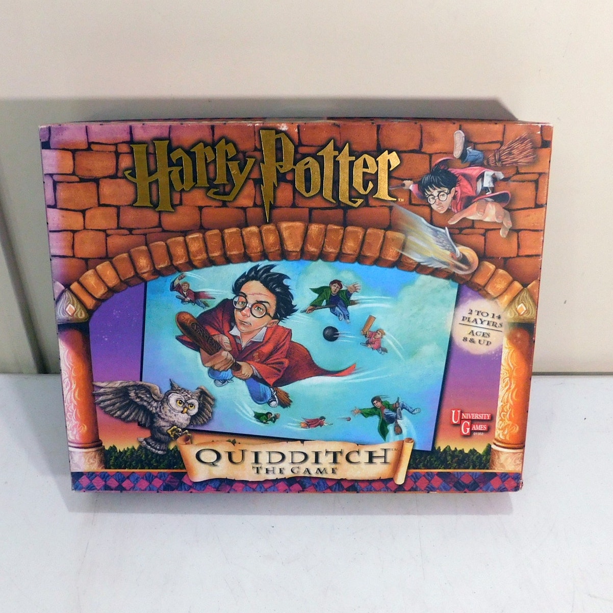 Harry Potter Quidditch Board Game 2000 Complete Except Instructions