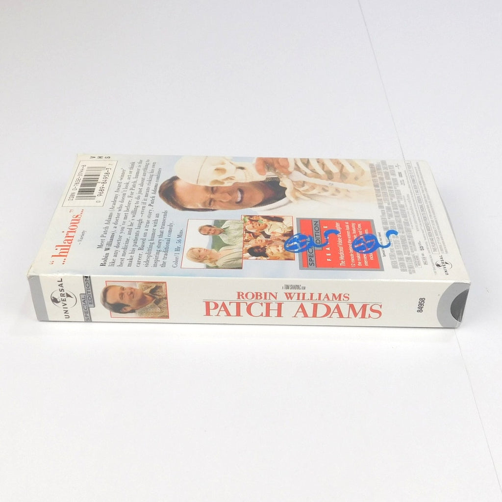 Patch Adams VHS 1999 Special Edition Robin Williams Factory Sealed Bonus Footage