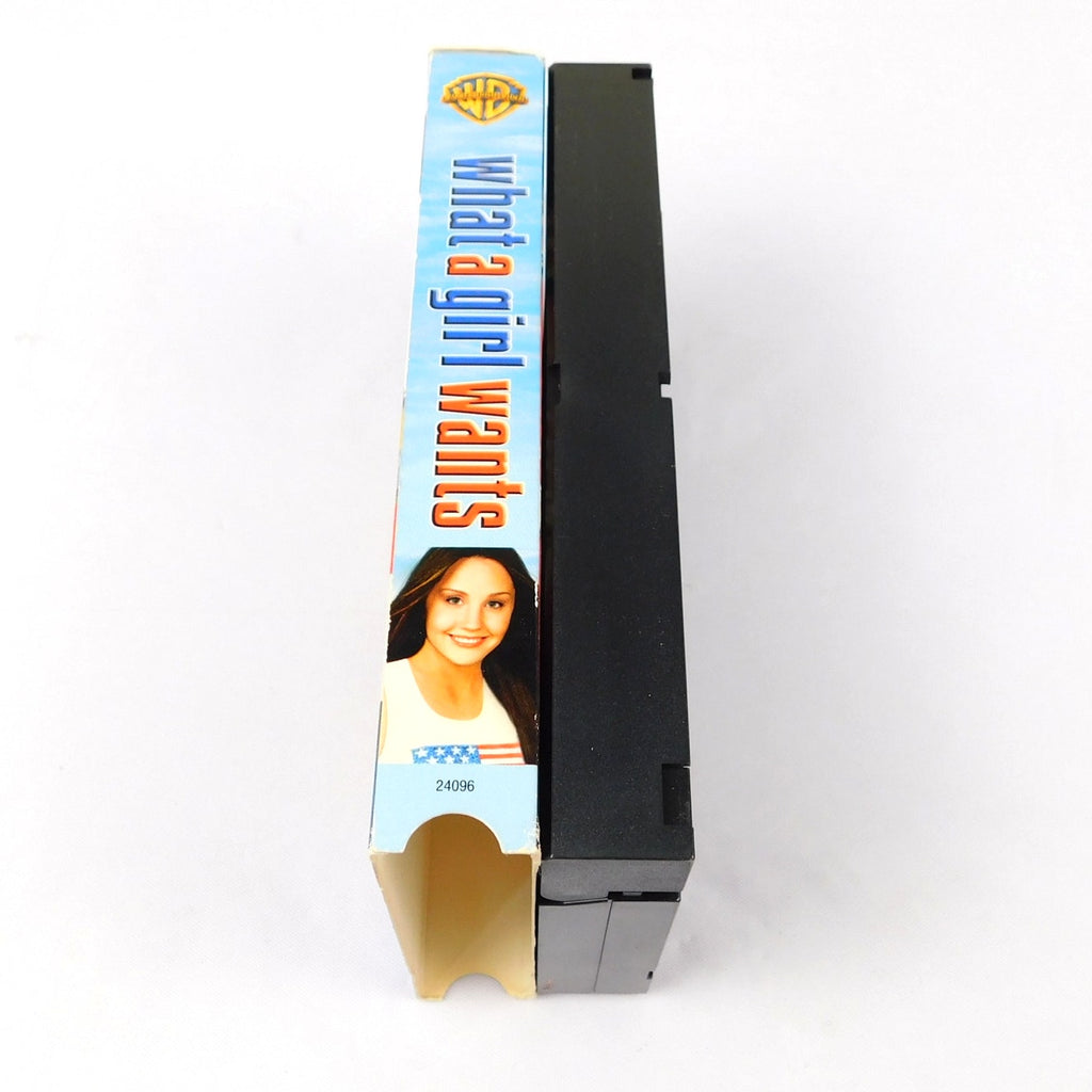 What A Girl Wants VHS Tested 2003 Amanda Bynes Warner Bros Comedy