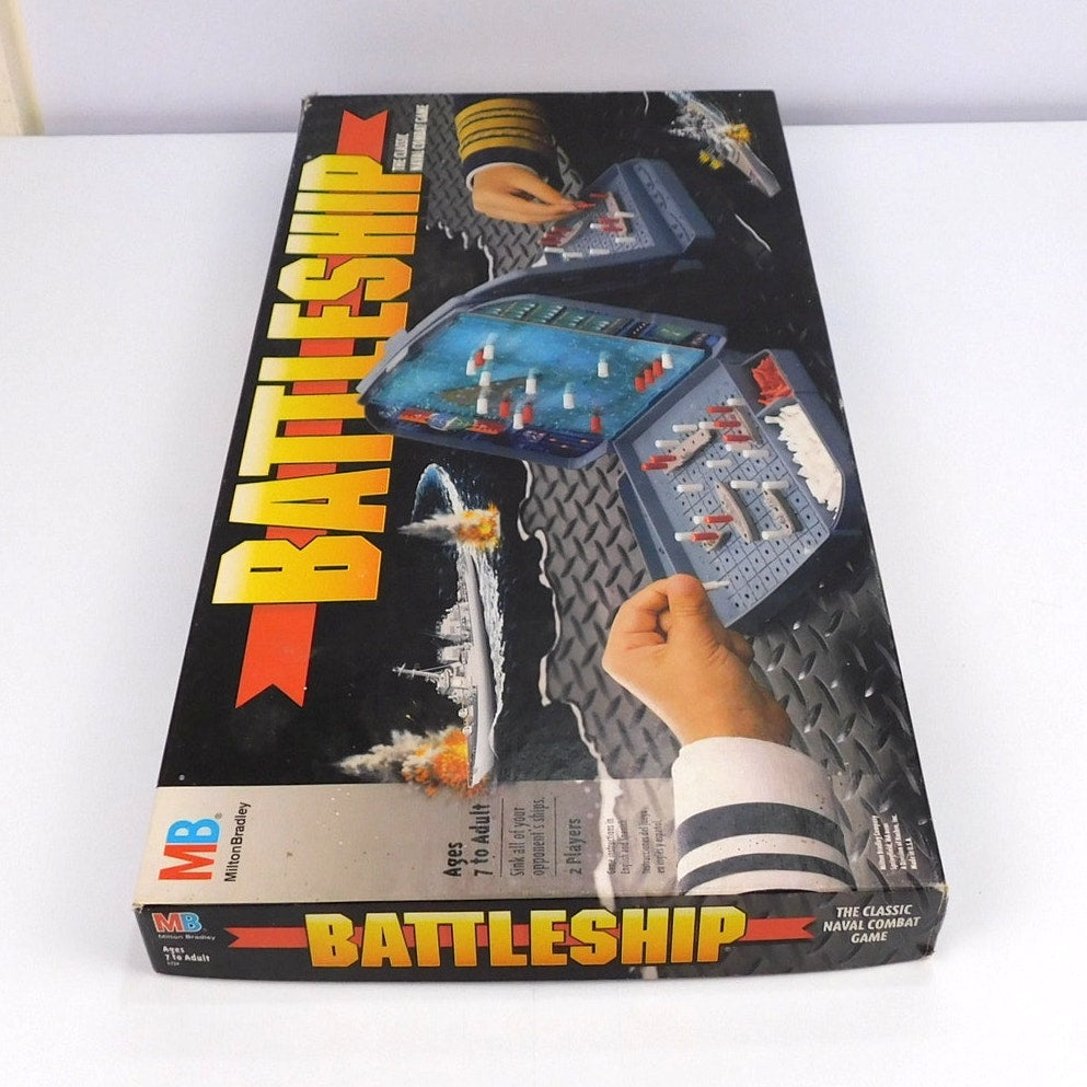 Vintage 1996 Milton Bradley Battleship Board Game Complete CIB No. 4730