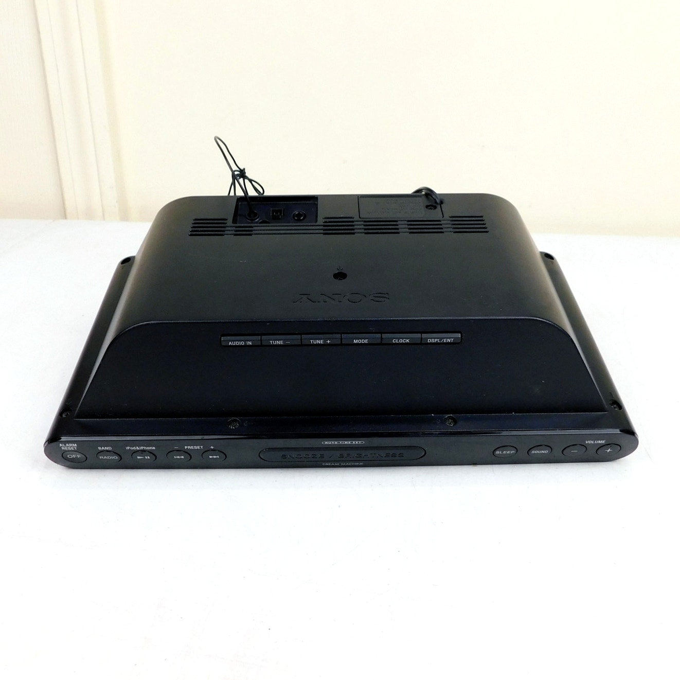 Sony ICF-CS15iP Personal Audio Docking System Tested Working iPod Incl Remote