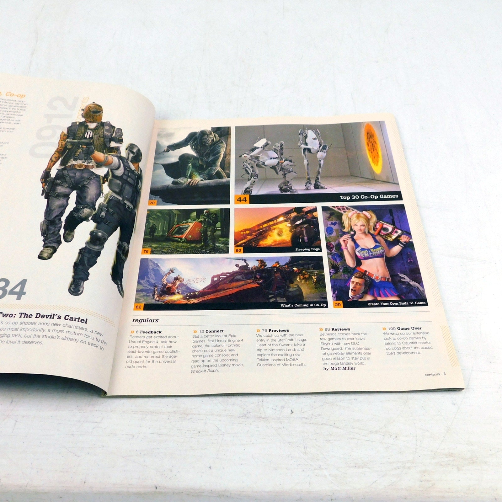 Game Informer Magazine Issue 233 September 2012 Army Of Two Cover Co Op Issue