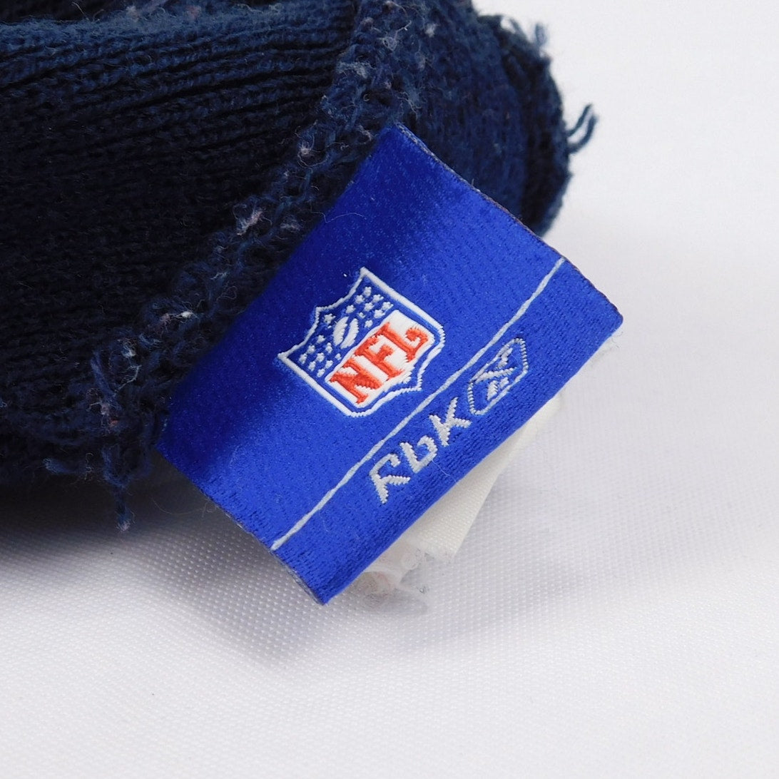 Y2K New England Patriots Script Logo Beanie - OSFA