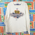 Y2K New England Patriots Super Bowl 38 Champions Long Sleeve Tee - Size L