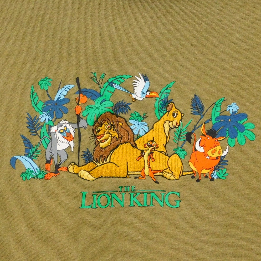 Lion King Disney Parks Embroidered Hoodie - Size L