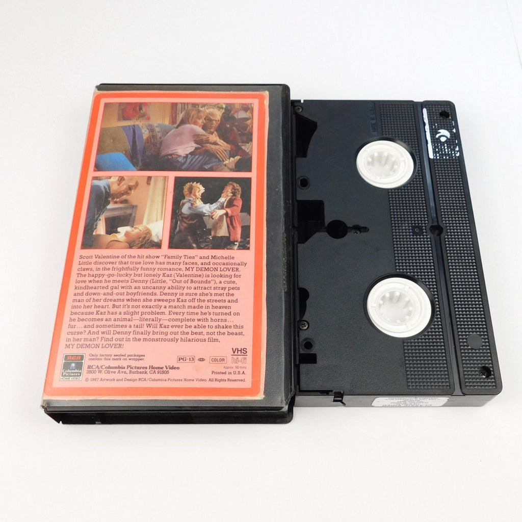 My Demon Lover VHS 1987 RCA Columbia Sideloader 1st Release Scott Valentine