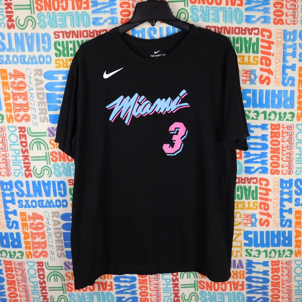 Nike Miami Heat Dwyane Wade Vice Jersey T Shirt -  Size XXL