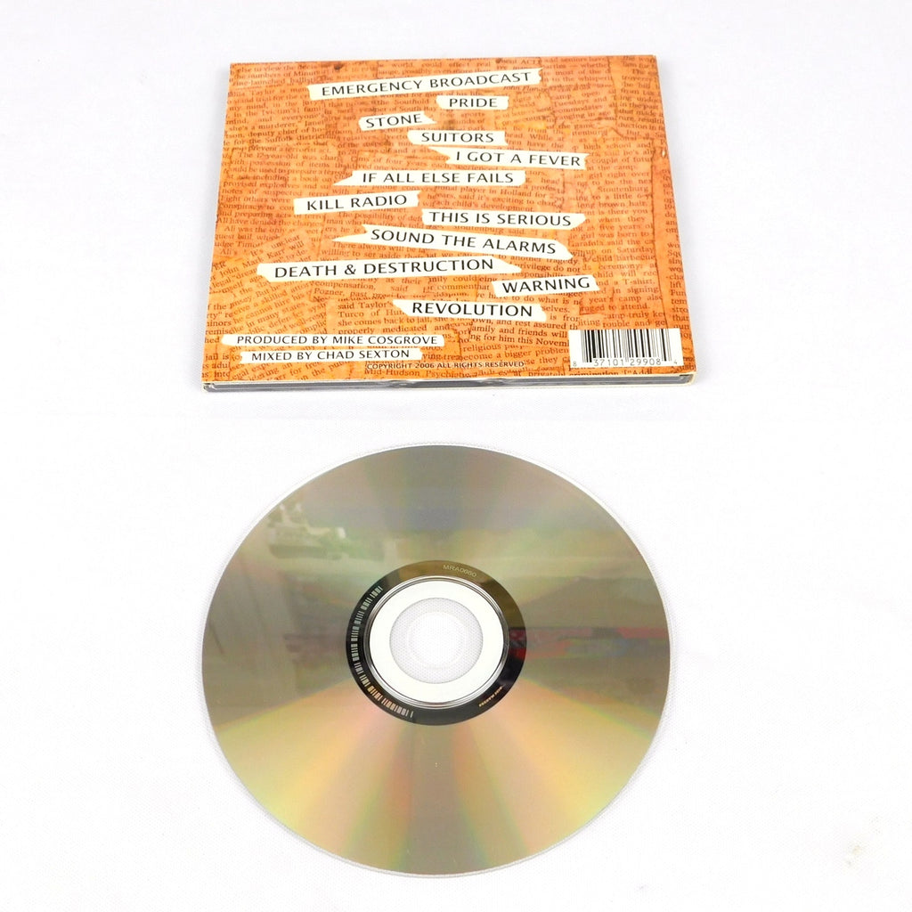 The Rivalry Emergency Broadcast CD Tested Digipak 2006 Debut Album Post Hardcore