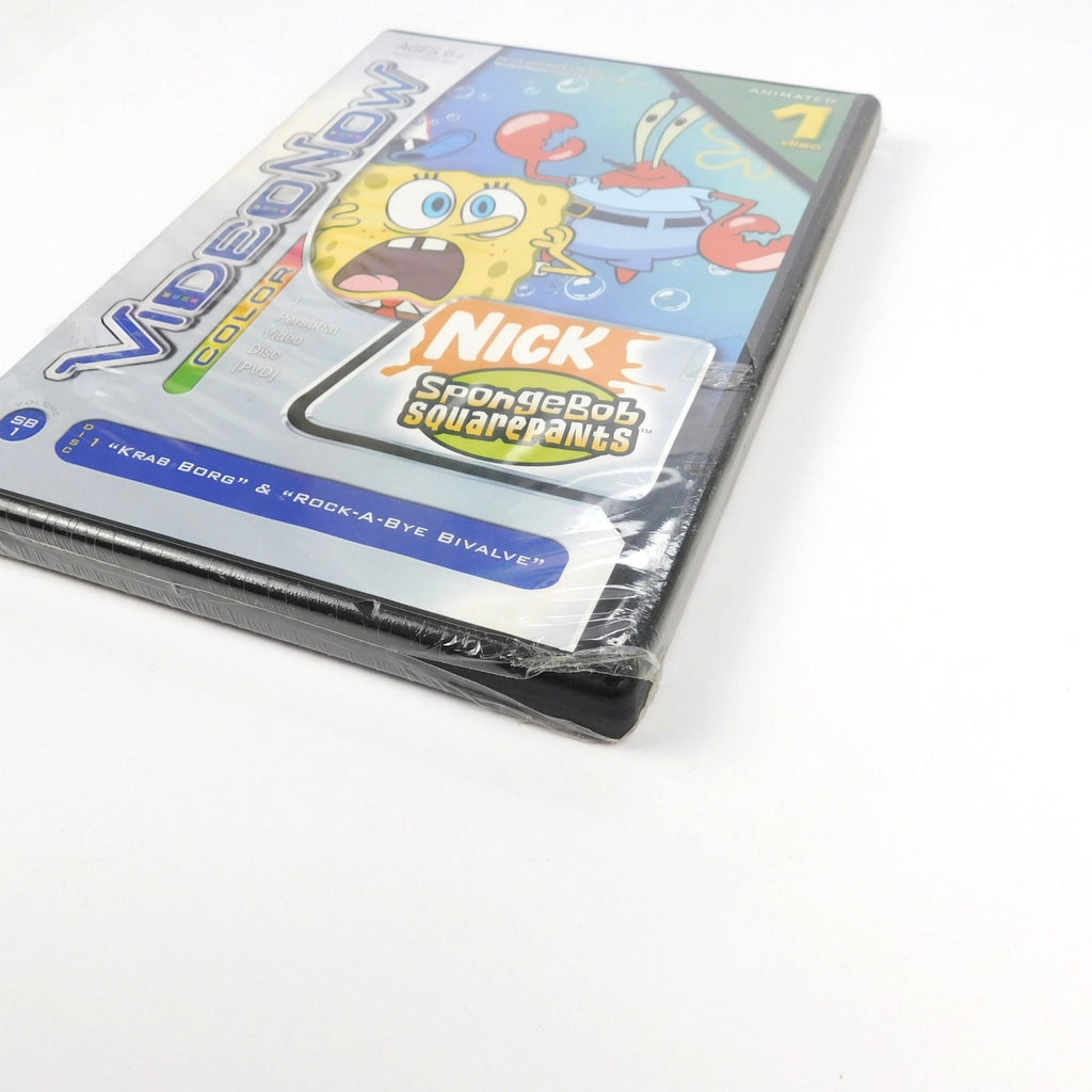 VideoNow Color SpongeBob SquarePants Krab Borg Rock A Bye Bivalve Sealed PVD
