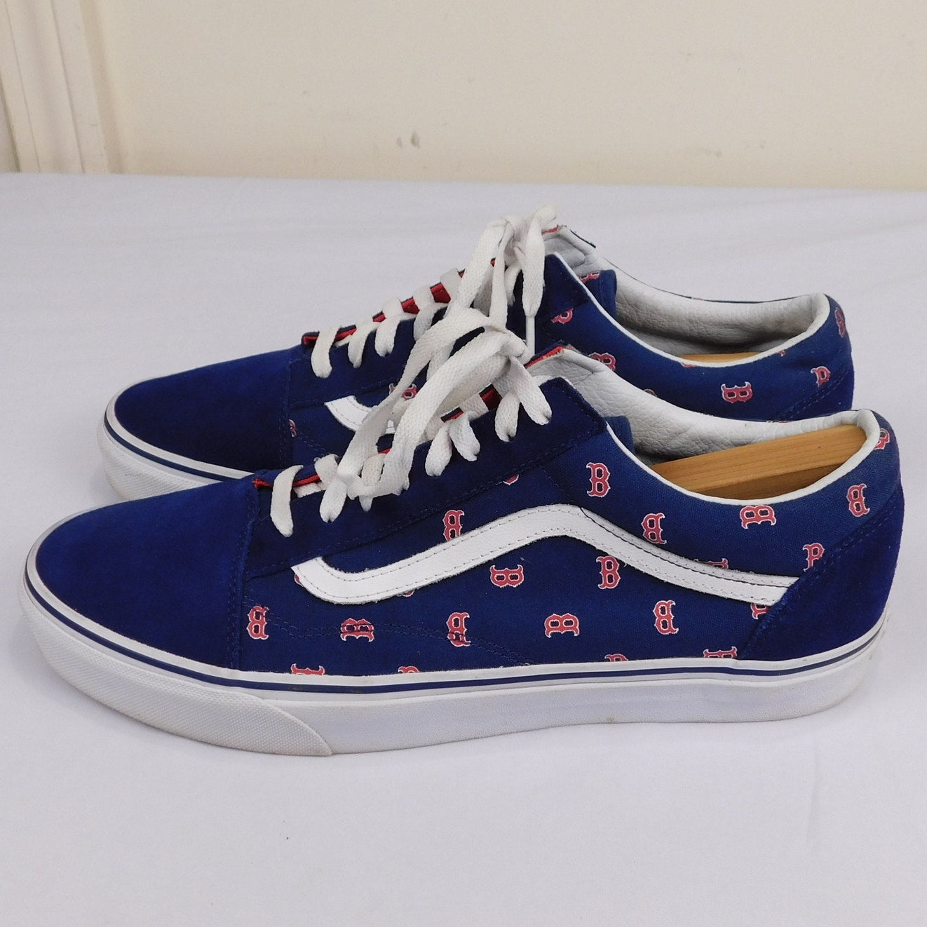 Vans Old Skool x MLB Boston Red Sox Sneakers - Size Men's 11 .5