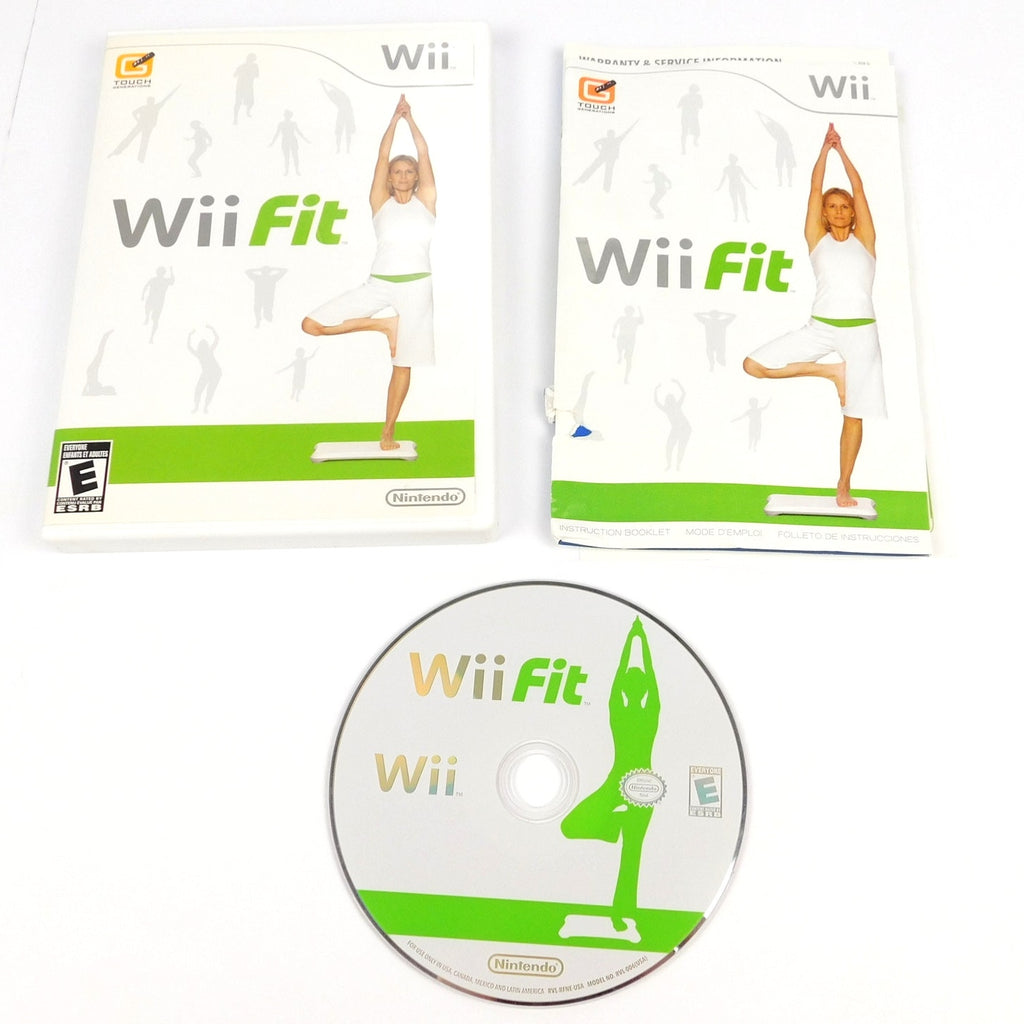 Wii Fit Nintendo Wii CIB With Manual Tested No Balance Board