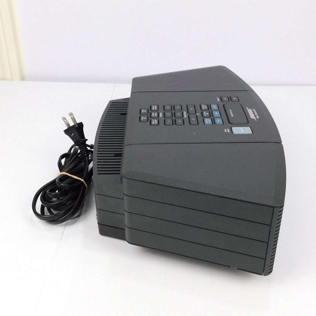 Bose Wave Radio CD Clock Model AWRC1G Tested Working No Remote Black
