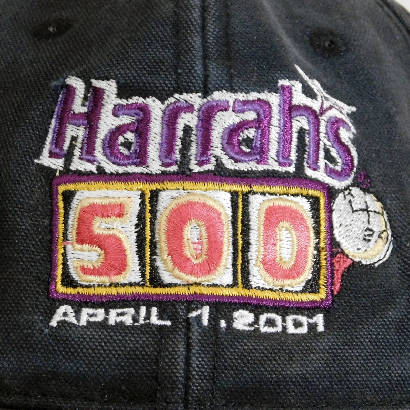 NASCAR 2001 Harrah's 500 Texas Motor Speedway Hat - Adjustable
